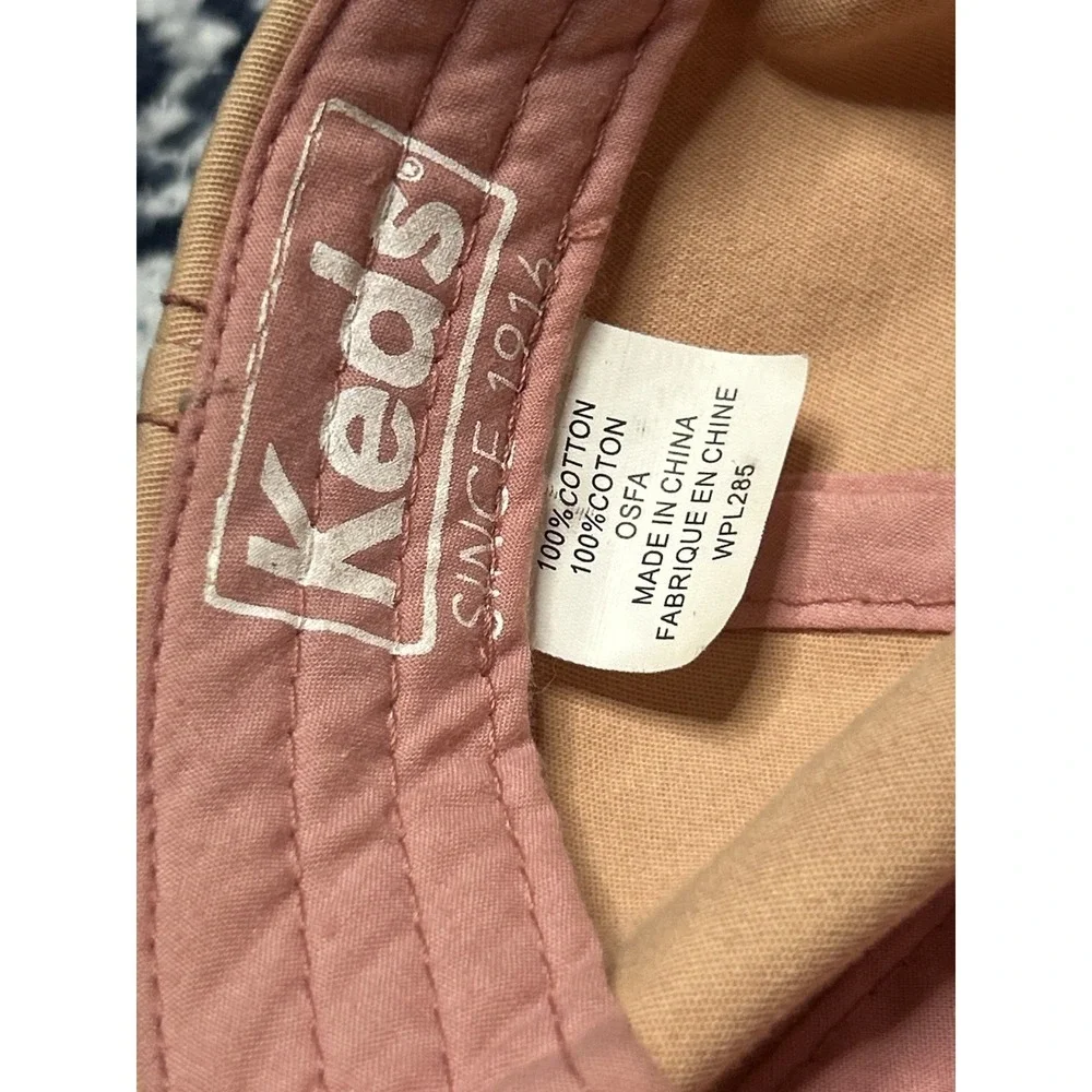Keds Shoes Pink Hat Baseball Cap Adjustable StrapBack Adult Vintage